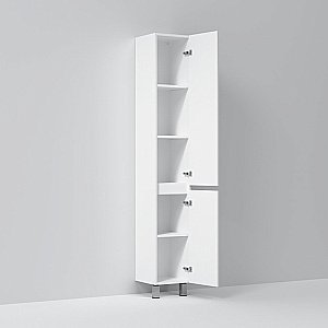 Пенал напольный AM.PM Gem S 40 белый для ванной в интернет-магазине сантехники Sanbest