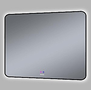 Зеркало Grossman ELEGANS-норма Black 100x80 17100802 черное в ванную от интернет-магазине сантехники Sanbest