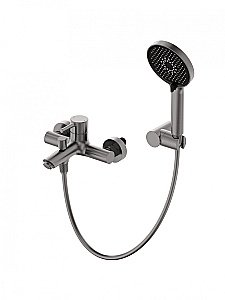 Смеситель для ванны WONZON & WOGHAND SOLO WW-639032-1-BGM темный графит купить в интернет-магазине сантехники Sanbest