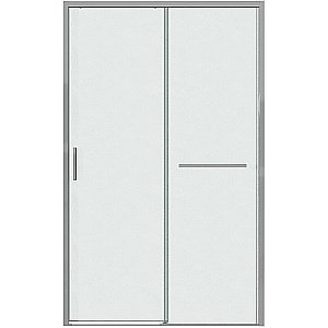 Душевая дверь Grossman Style 100 100.K33.05.100.10.02 стекло шиншилла/профиль хром купить в интернет-магазине Sanbest