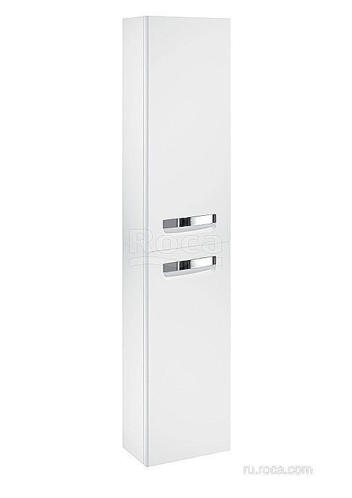 Шкаф - колонна Roca The Gap белая матовая для ванной в интернет-магазине сантехники Sanbest
