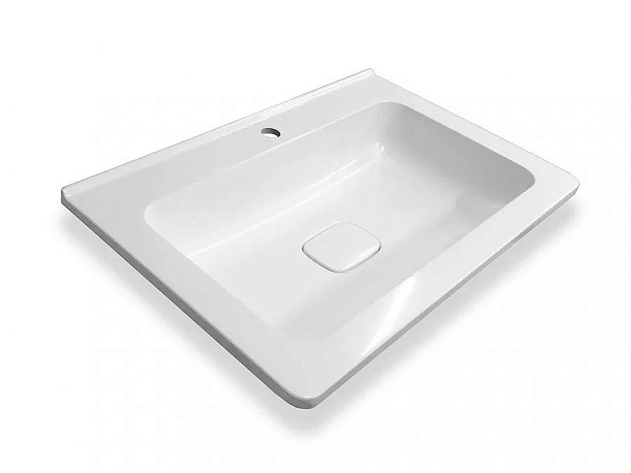 Раковина Эстет KARE LUXE silk 70 ФР-00014938 белая матовая купить в интернет-магазине Sanbest