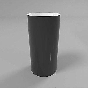 Раковина напольная WhiteCross Altar 43 0737.043043.10100 черная, белая купить в интернет-магазине Sanbest