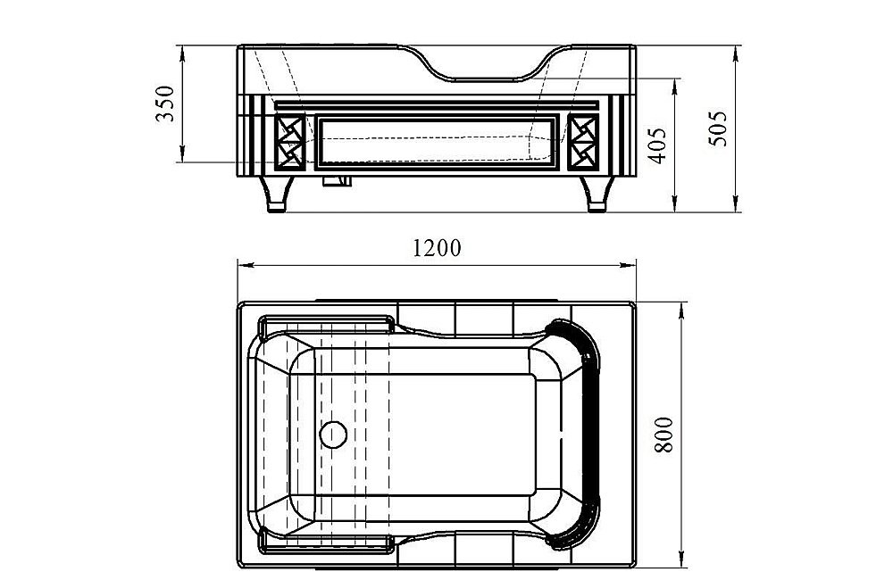 Ванна для омовения Радомир Тахарат купить в интернет-магазине Sanbest