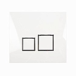 Кнопка для инсталляции Taliente Square 31204010 белая купить в интернет-магазине сантехники Sanbest