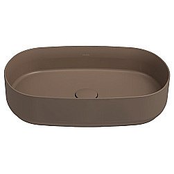 Раковина ISVEA Infinity 55 10NF65055SV-2H коричневый матовый купить в интернет-магазине Sanbest