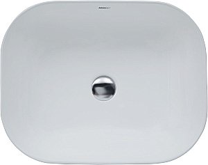 Раковина накладная Aquanet Lake-1 50 211286 белая купить в интернет-магазине Sanbest