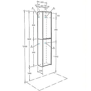 Шкаф Акватон Сканди 35 1A255003SD010 белый для ванной в интернет-магазине сантехники Sanbest