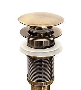 Донный клапан Gid BZK100 Бронза купить в интернет-магазине сантехники Sanbest