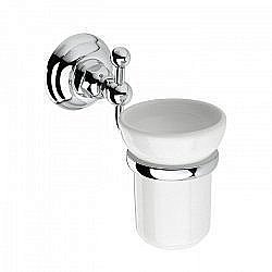 Стакан настенный Nicolazzi Accessori Classica 1488CR белый купить в интернет-магазине сантехники Sanbest