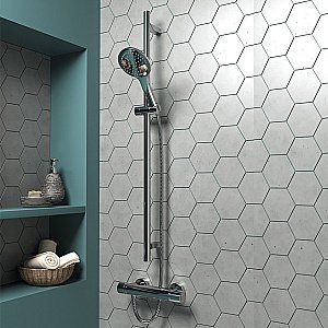 Душевой гарнитур PAINI Bergamo BRCR121L7 хром купить в интернет-магазине сантехники Sanbest