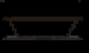 Ванна акриловая BAS МАЛЕ В 00125 180x80 купить в интернет-магазине Sanbest