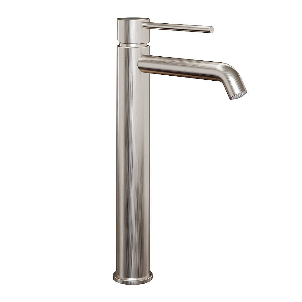 Смеситель для раковины Paini Cox 78PW205OLL никель брашированный купить в интернет-магазине сантехники Sanbest