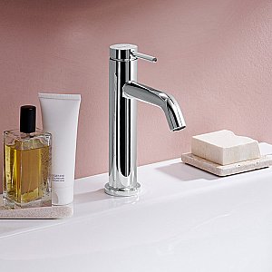 Смеситель для раковины Hansgrohe Tecturis S 73311000 хром купить в интернет-магазине сантехники Sanbest
