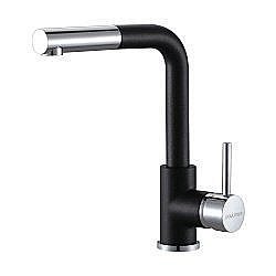 Смеситель для кухни Paulmark Kassel Ka214311-BLM Черный купить в интернет-магазине сантехники Sanbest