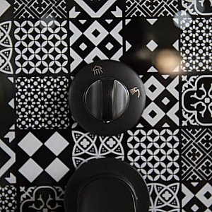 Душевая кабина Esbano Elegancia ESB-1180CKR 110x80 стекло прозрачное/профиль черный купить в интернет-магазине Sanbest