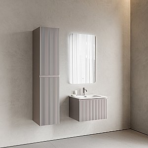 Тумба с раковиной Sancos Snob R 1.0 SNR1.060SM/CN7001 Doha Soft для ванной в интернет-магазине Sanbest