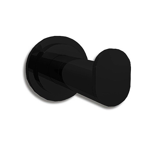 Крючок Bertocci Cento 118 0115 0800 черный матовый купить в интернет-магазине сантехники Sanbest