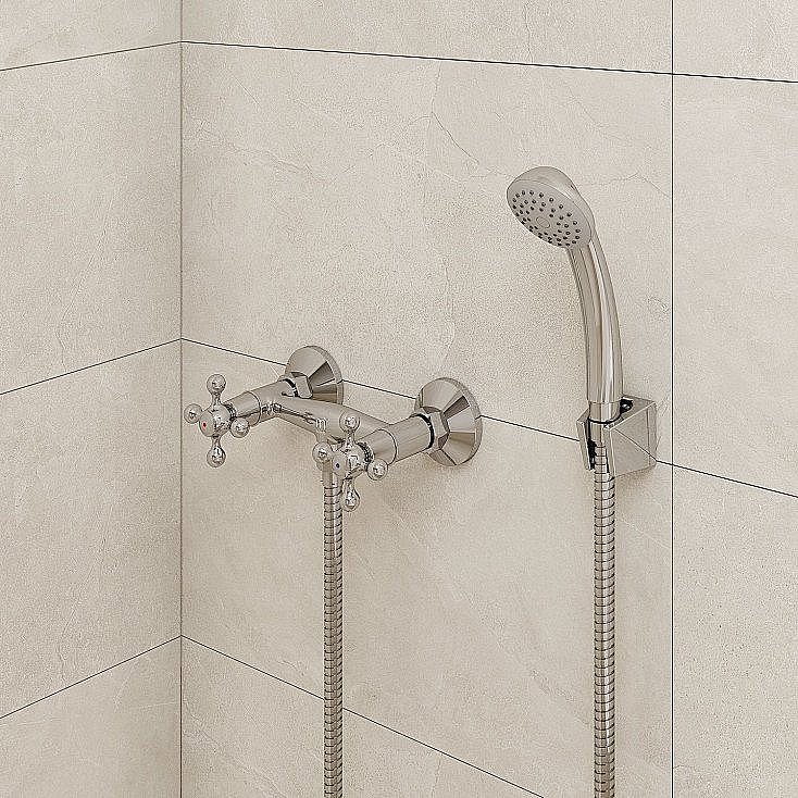 Смеситель для душа Milardo Duplex DUPSB00M03 хром купить в интернет-магазине сантехники Sanbest