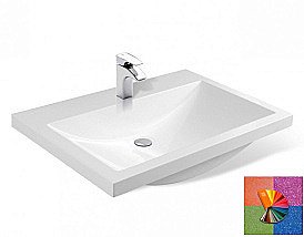 Раковина Эстет Монако 70 цвет по RAL c блестками купить в интернет-магазине Sanbest