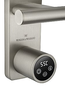 Полотенцесушитель электрический WONZON & WOGHAND NÜRNBERG WW-AL349-BN брашированный никель купить в интернет-магазине сантехники Sanbest