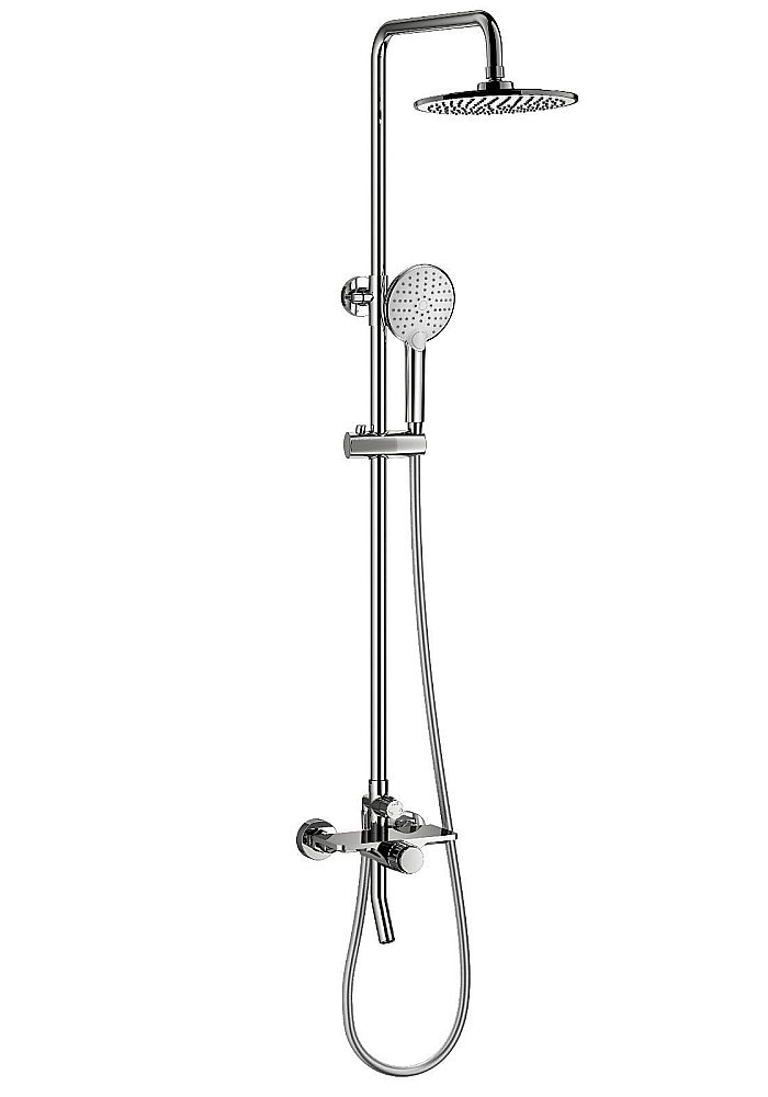 Душевая система WONZON & WOGHAND CLICK, Хром (WW-N3S962-CR) купить в интернет-магазине сантехники Sanbest