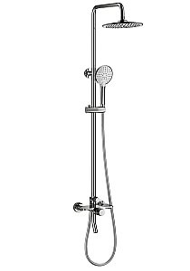 Душевая система WONZON & WOGHAND CLICK, Хром (WW-N3S962-CR) купить в интернет-магазине сантехники Sanbest