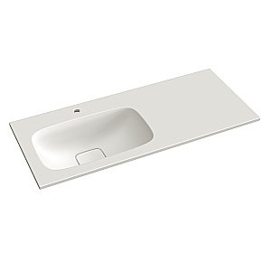 Тумба с раковиной Taliente Olejo 90 белый глянцевый для ванной в интернет-магазине Sanbest