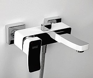 Смеситель для ванны WasserKRAFT 1061WHITE купить в интернет-магазине сантехники Sanbest