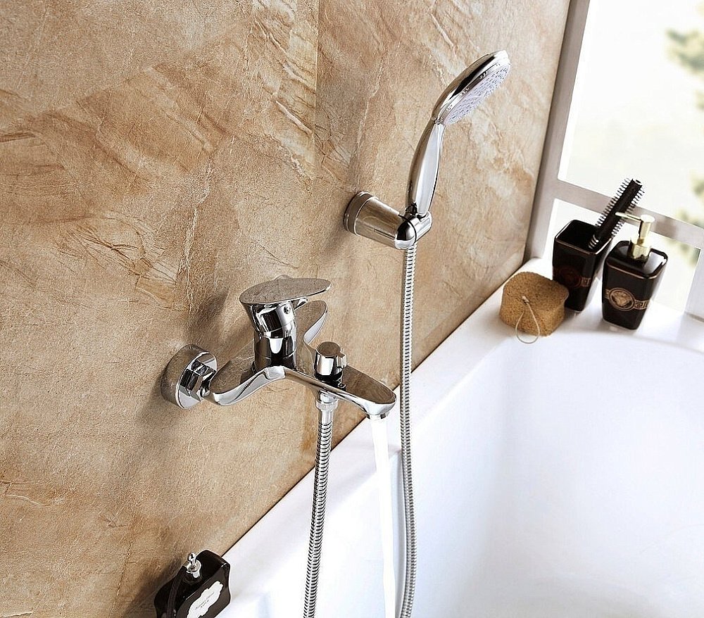 Смеситель для ванны Lemark Nero LM0214C купить в интернет-магазине сантехники Sanbest