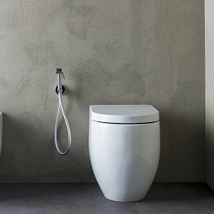 Гигиенический душ Bossini Apice B00920.030 хром купить в интернет-магазине сантехники Sanbest