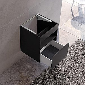 Тумба с раковиной KEUCO STAGELINE 32842970000 50 вулканит матовый для ванной в интернет-магазине Sanbest