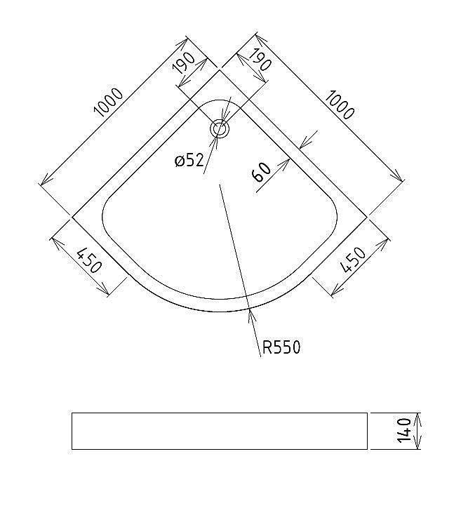 Душевой поддон Gemy ST08T 100x100 белый купить в интернет-магазине Sanbest