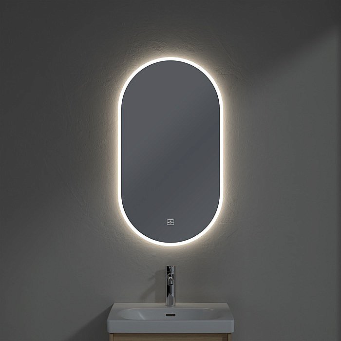 Зеркало Villeroy&Boch More to See Lite+ A4855000 50x90 в ванную от интернет-магазине сантехники Sanbest