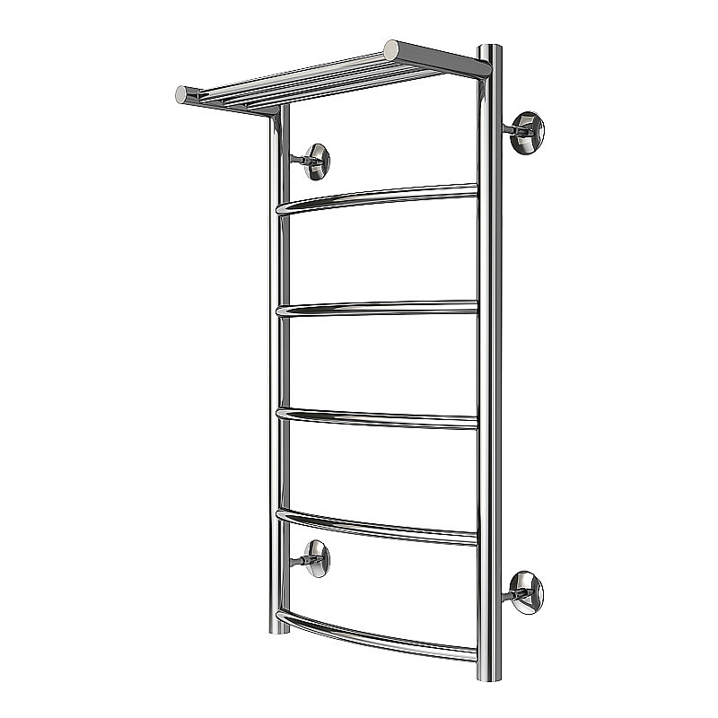 Полотенцесушитель водяной Azario VERONA П5 400х800 AZ04148P хром купить в интернет-магазине сантехники Sanbest