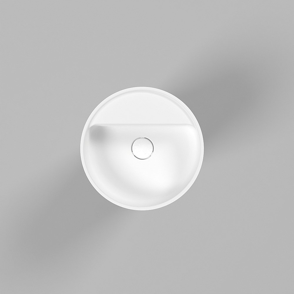 Раковина напольная WhiteCross PANTHEON 43 0708.043043.200 белая матовая купить в интернет-магазине Sanbest