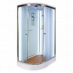 Душевая кабина Deto D102S LED правая купить в интернет-магазине сантехники Sanbest