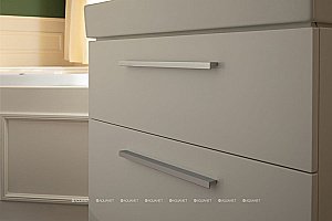 Тумба с раковиной Aquanet Nova 242262 75 белый для ванной в интернет-магазине Sanbest