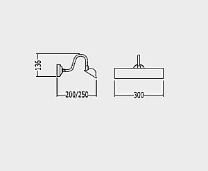 Светильник настенный DEVON&DEVON Argo DGLQ30OT купить в интернет-магазине сантехники Sanbest