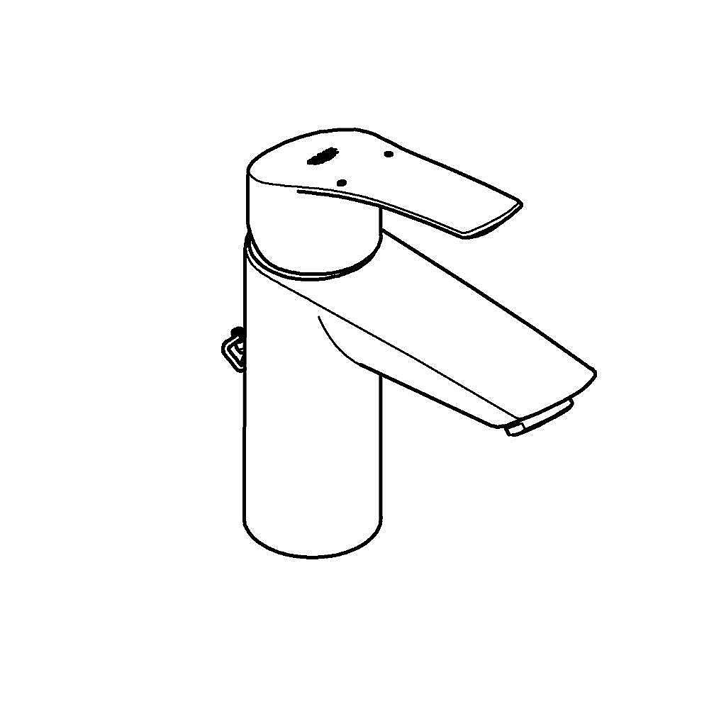 Смеситель для раковины Grohe Eurosmart 33188003 хром купить в интернет-магазине сантехники Sanbest