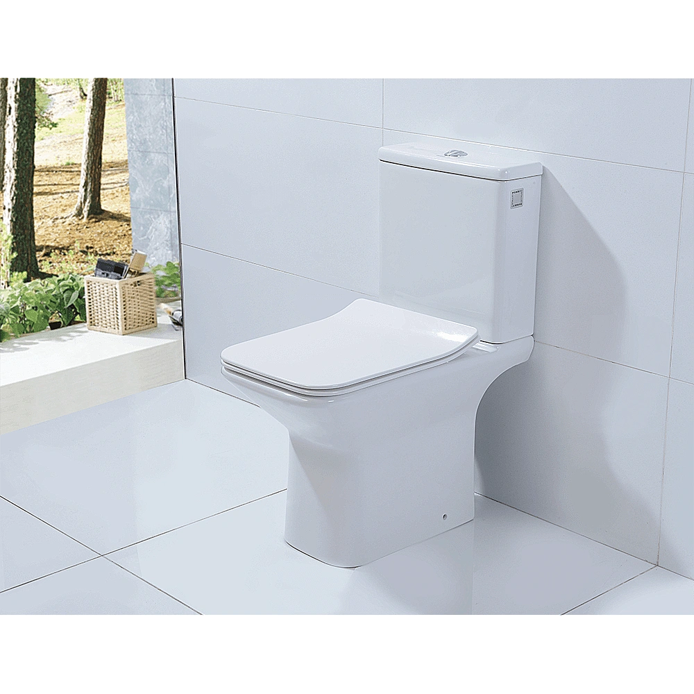 Унитаз-компакт Orans Ceramic OLS-WM9905 безободковый, с бачком, с крышкой микролифт купить в интернет-магазине Sanbest