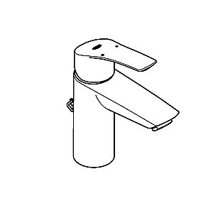 Смеситель для раковины Grohe Eurosmart 33188003 хром купить в интернет-магазине сантехники Sanbest