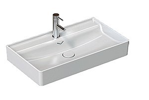 Раковина ISVEA Vea 81 10VAS5081I белая купить в интернет-магазине Sanbest