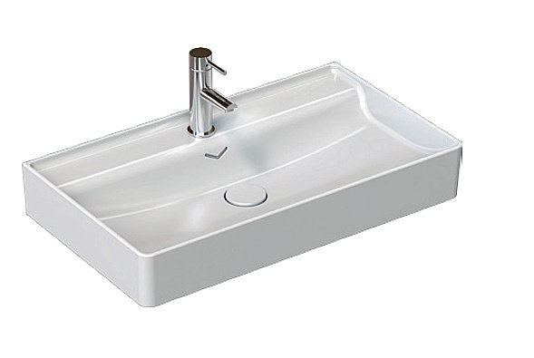 Раковина ISVEA Vea 81 10VAS5081I белая купить в интернет-магазине Sanbest