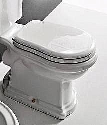 Чаша унитаза Kerasan Retro 101301 слив в стену купить в интернет-магазине сантехники Sanbest