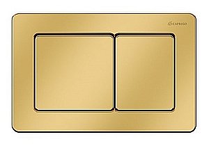 Кнопка для инсталляции Caprigo Bricks Steel BS003-oro золото купить в интернет-магазине сантехники Sanbest