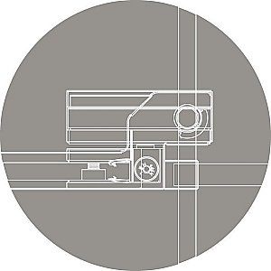 Душевой уголок Cezares Slider 105х105 SLIDER-A-2-100/110-GRIGIO-Cr стекло серое тонированное/профиль хром купить в интернет-магазине Sanbest