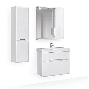 Зеркало со шкафом Jorno Moduo Mod.03.60/W 60x70 в ванную от интернет-магазине сантехники Sanbest