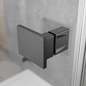 Душевая дверь Radaway Essenza Brushed GunMetal DWJ 130 стекло прозрачное/профиль брашированная оружейная сталь купить в интернет-магазине Sanbest