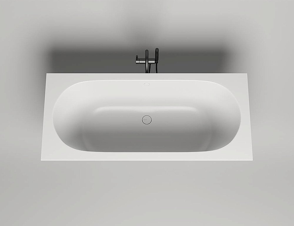 Ванна Salini ORNELLA AXIS S-Stone 180x80 103421M белая матовая купить в интернет-магазине Sanbest